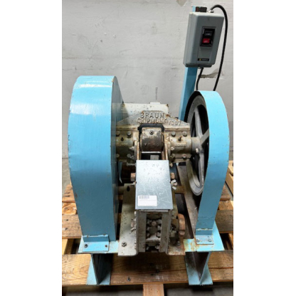 Used BICO VD Chipmunk Jaw Crusher w/motor & guards