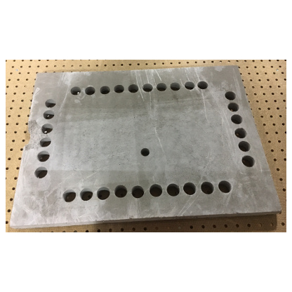 Insulator Hold Panel for Model 810 Furnace (slight damage)