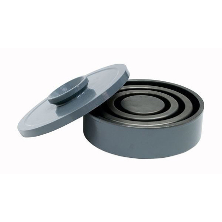 BICO 250 ml Grinding Set- Chrome Steel