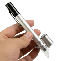 Pen Style Pocket Microscope - Dual LED Illuminated - 50x Magnification