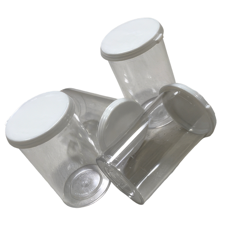 20 Dram (1.25oz) Clear Plastic Sample Vial - Case 320