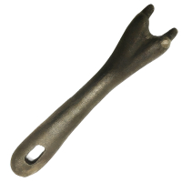 Detachable Cupel Tray Handle, Cast Iron