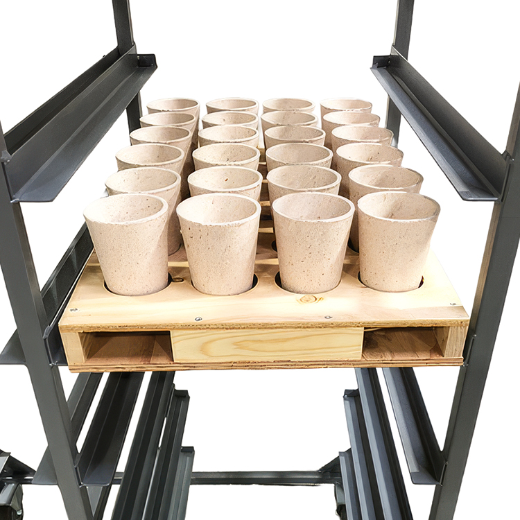 Crucible Pallet Tray Rack - Image 2