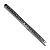 Pour Bar Tapered / Flat - Number Narrow Left