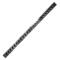 Large Bore Pour Bar Tapered / Flat - Number Narrow Right