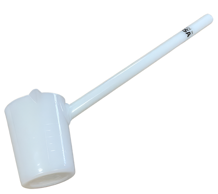 Ladle, dipping 100 ml HDPE 9" handle (pk of 12)