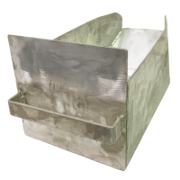 Sample Pan Aluminum for L-2 Crusher