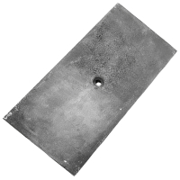 B-3CA Chrome Alloy Stationary Jaw Plate Badger