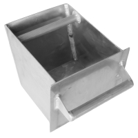 Badger Square Front Crusher Pan  Aluminum Alloy