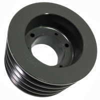 4 Groove Motor Pulley for UA Pulverizer (less Bushing)