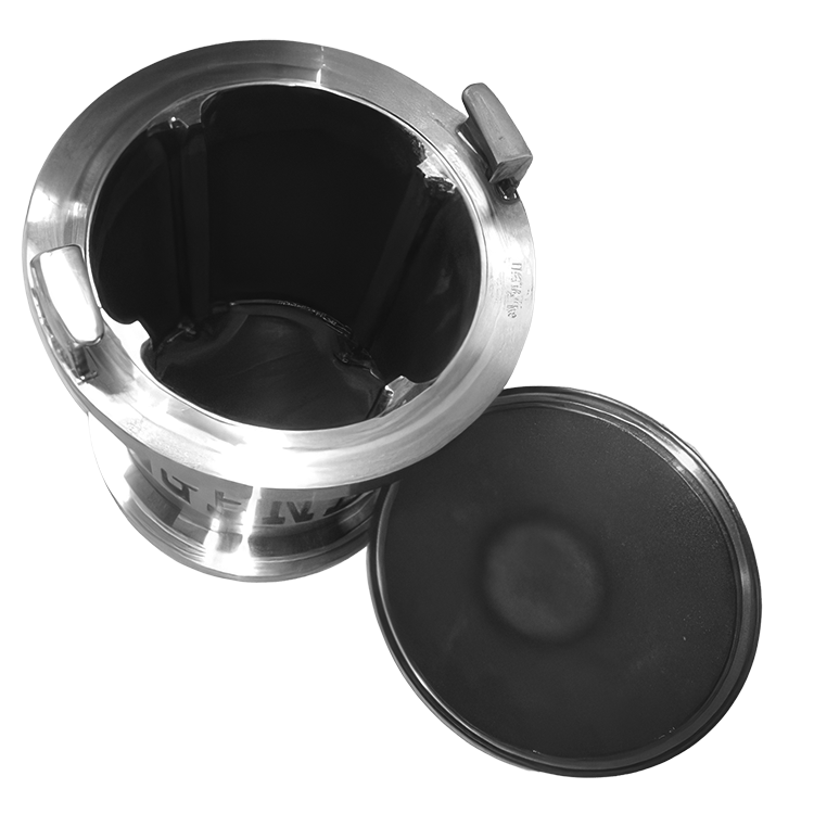 8" x 10" Ball/Rod Mill with Rolling Rings - Mild Steel - Image 2