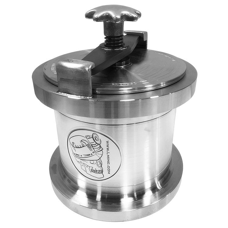 8" x 8" Ball / Rod Mill with Rolling Rings - Mild Steel