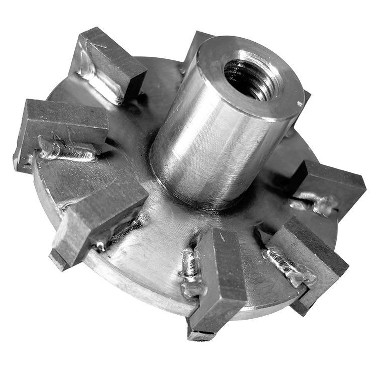 Impeller for D12-II/III, 73mm, stainless steel