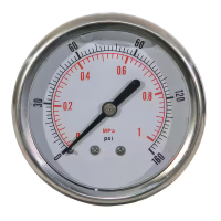 LM-2 Guage 40mm, 0-1000kPa