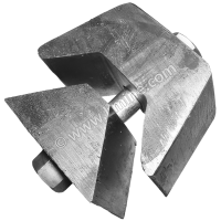 Straight Element Clamp Heavy Duty for 810 Furnace by JWC