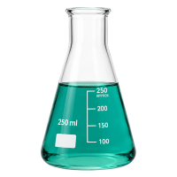 250 ml Erlenmeyer Flask, Narrow Mouth, Capacity Scale