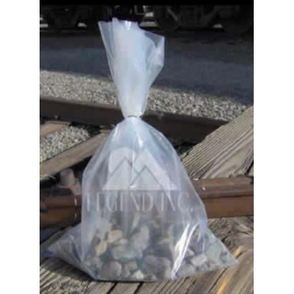 Poly Bag 12" x 24" x 0.008"- Bundle of 100  DBL SEAL