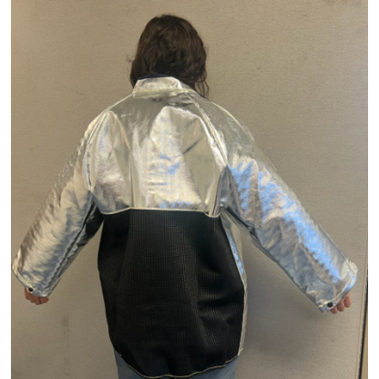 30" "Cool Zone" Back Aluminized Rayon Jacket - Image 2