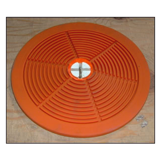 Rubber Base Mat w/ rigid center for 10" Pressure Filter