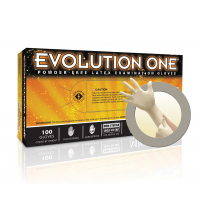 Latex Exam Gloves (Box of 100) - Microflex Evolution One