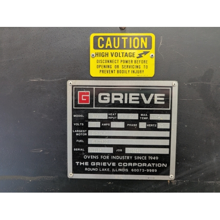 Used Grieve Model 343 Drying Oven 230v/1ph - Image 5