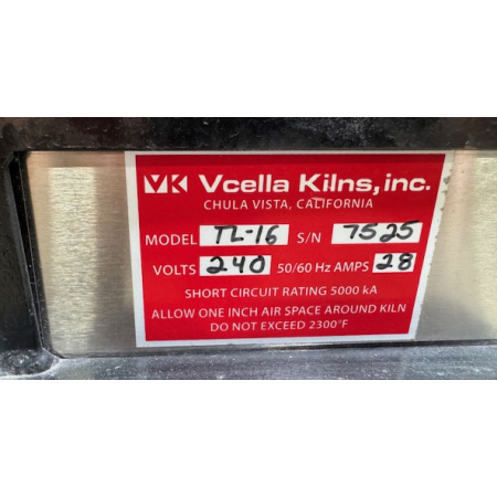 Used (NOS) Vcella TL-16 Tilting Furnace - Image 4