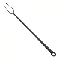 1 x 6 - Heavy Duty 58" Multiple Crucible Charging Fork - 30g-40g