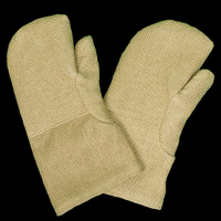 14"  Fibreglass Mitt with Vermiculite 220 - 2000°F