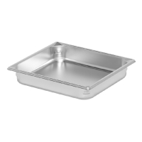 9.5" x 9.5" x 2.25"  Coated Steel Sample / Pulp Pan