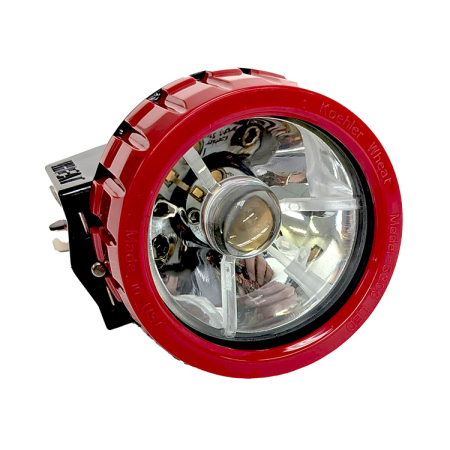 Replacement Headpiece for Koehler LI-5300-G Lithium Ion Mark V Wheat Cap Lamp