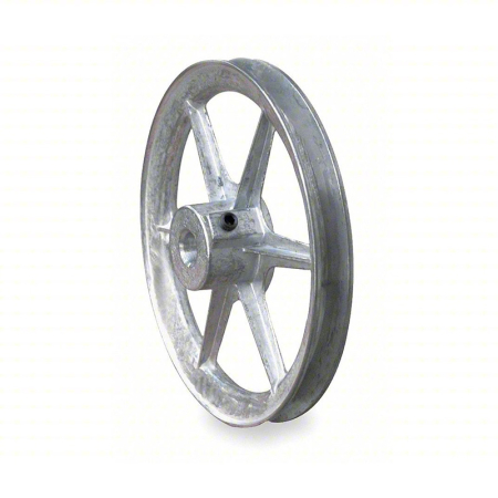 V-Belt Pulley for Variable Speed Roll Drive - 7" OD 1/2" Bore