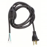 Power Cord (with Switch) for Counter Top Roll Drives