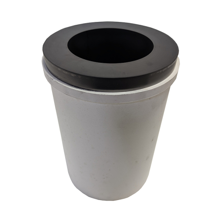 12kg Graphite Melting Crucible with Ceramic Shell - Image 4