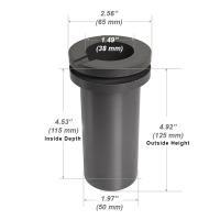 1kg Graphite Melting Crucible