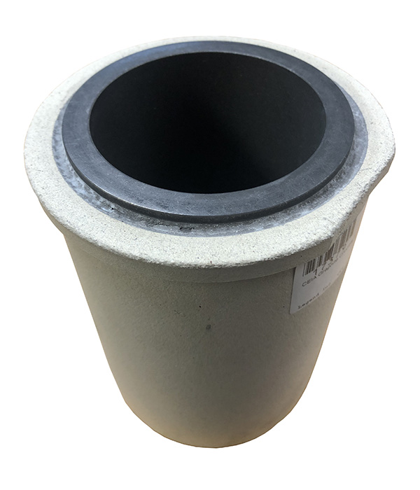 12kg Graphite Melting Crucible (CEIA F12) with Ceramic Shell - Image 2
