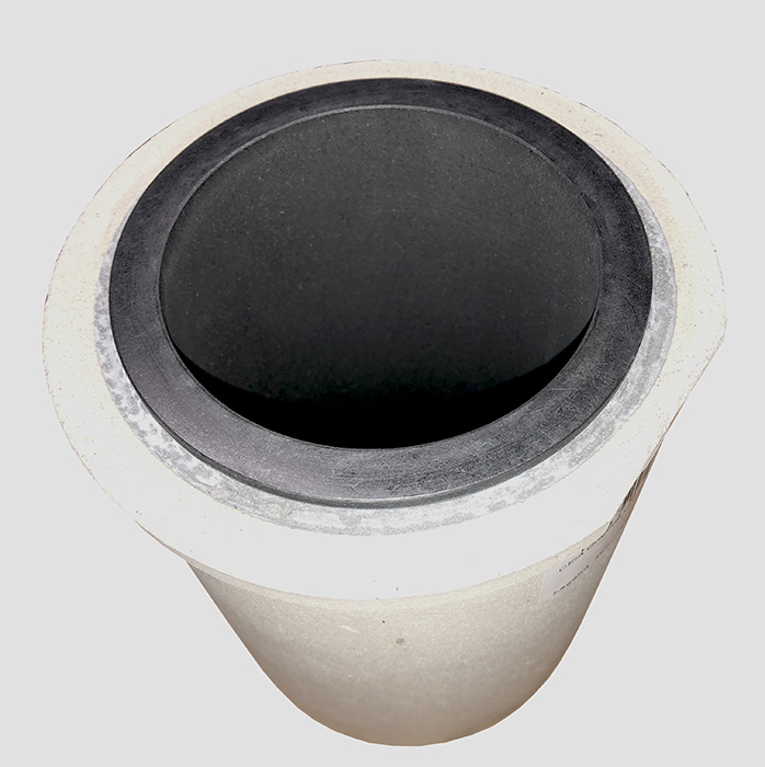 12kg Graphite Melting Crucible (CEIA F12) with Ceramic Shell - Image 3