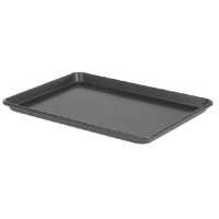 15.5" x 10.5" x 1" Sample / Drying Pan - NonStick Clear Coated Steel