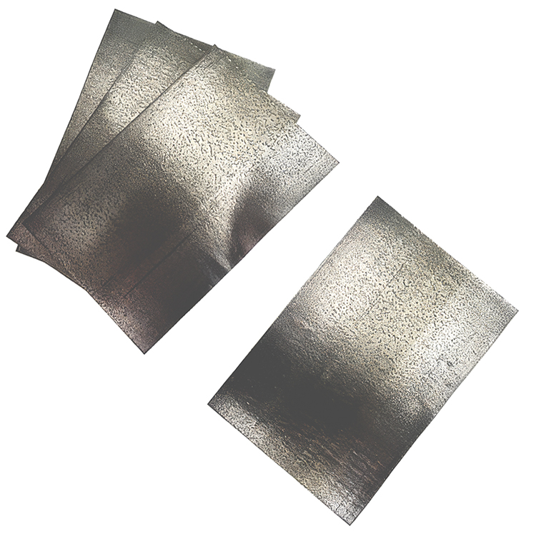 Lead Foil Sheets - 2" x 3" x 0.008" - High Precision