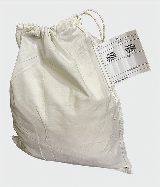 15" x 19" Legend Heavy Duty Cloth Bag (3 Part Barcode Tag) Bundle of 100