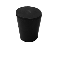 Rubber Stopper - Size 1 - Solid No Hole