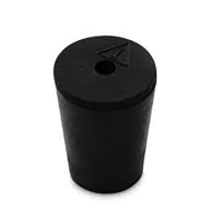 Rubber Stopper - Size 1 - Single Hole