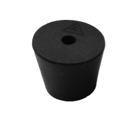 Rubber Stopper - Size 4 - Single Hole