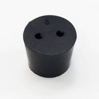 Rubber Stopper - Size 6 - Double (2) Hole