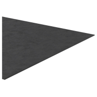 36" x 36" Cone & Quarter Rubberized Cloth 3.16" Thick