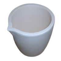 45 oz Fused Silica Melting Crucible