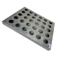 6 x 5 Crucible Pallet - Aluminum - 26 1/2" x 21 1/2" x 2“