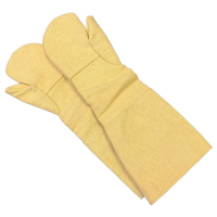 23" Wool Lined Double Palm Fingered Mitt (1500F)