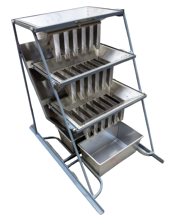 Three Tier Jones Splitter- 3/4" Riffles - Image 2