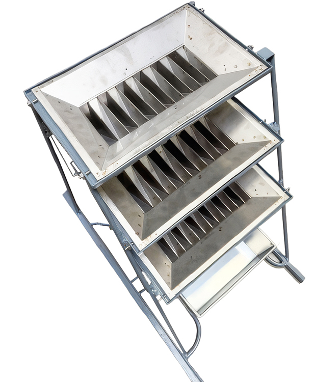 Three Tier Jones Splitter- 3/4" Riffles - Image 3