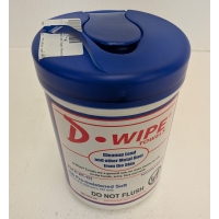 6" x 6.5" D-Lead Towel / Wipes - Removes Lead (Tub of 150)